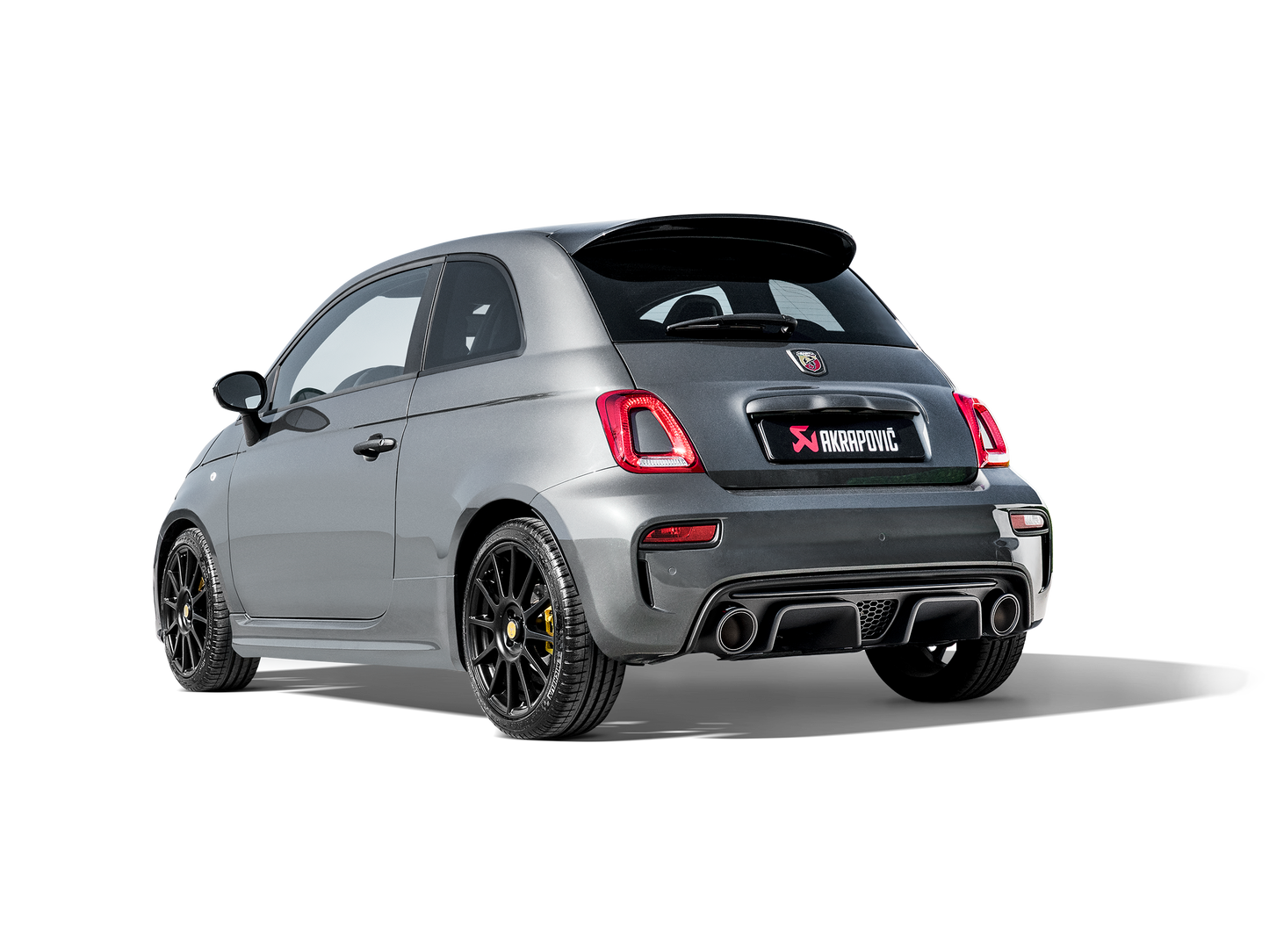 Akrapovic Slip-on Abarth 595/695 embouts Carbone