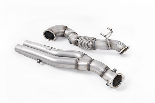 MILLTEK SPORT DOWNPIPE DECATA OPF OFF V1 - AUDI RS3 8V/8Y - TT RS 8S OPF - RSQ3 OPF